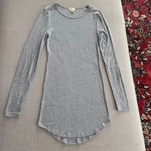 Hanro XS Underlay or Solo Top - Fine Rib, Soft & Light - Gray